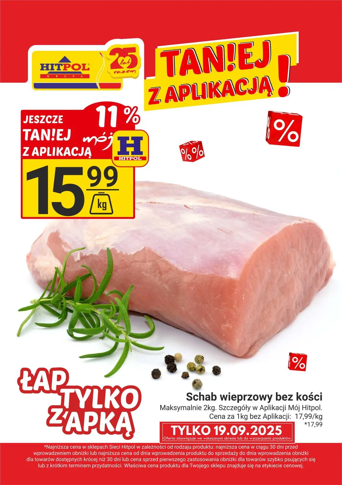 gazetka promocyjna Hitpol Taniej z Aplikacją!  - Strona 1