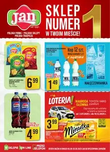 Gazetka promocyjna Jan, ważna od 2025-09-05 do 2025-09-20.