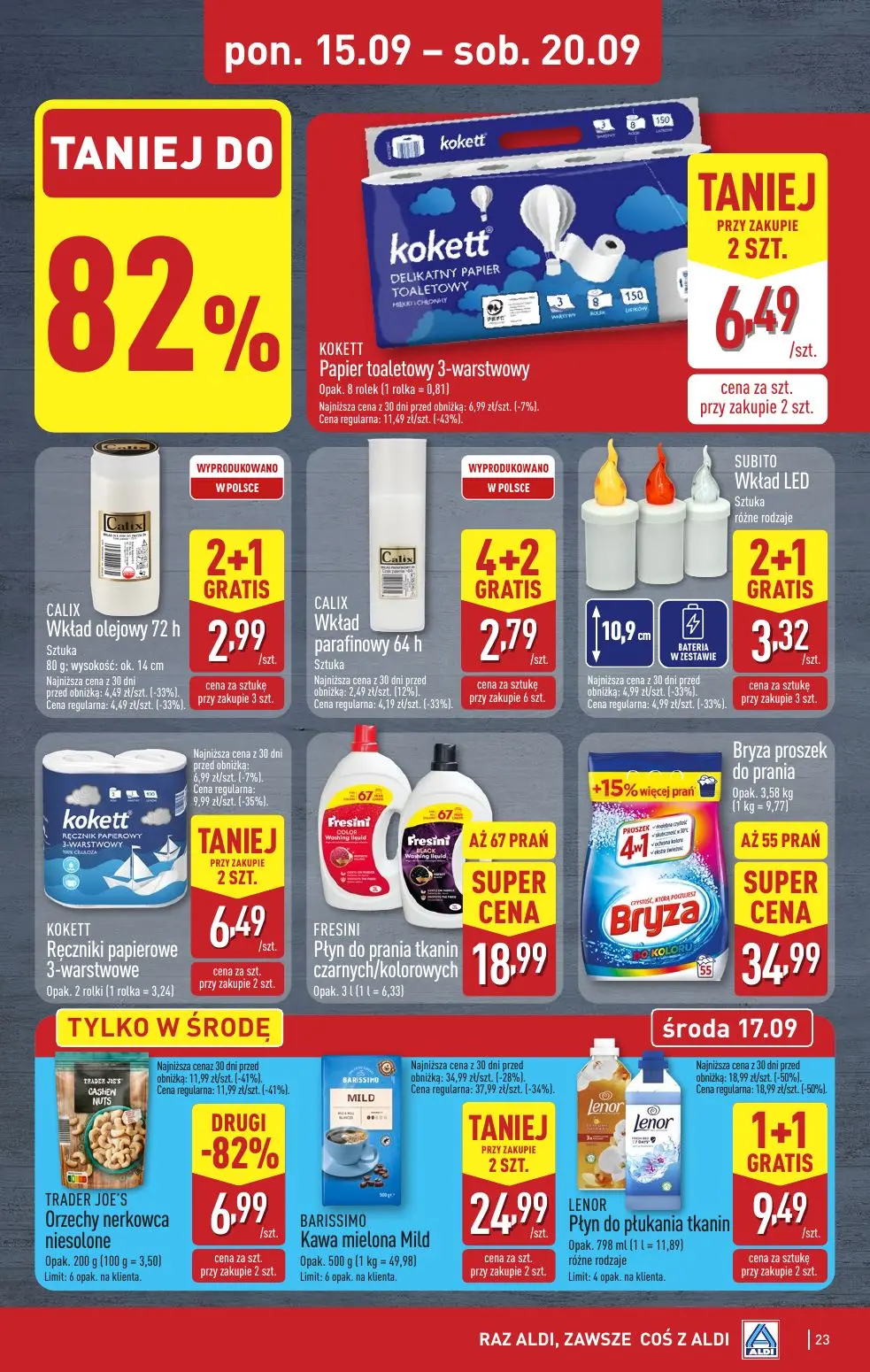 gazetka promocyjna ALDI Raz ALDI, zawsze coś z ALDI - Strona 23