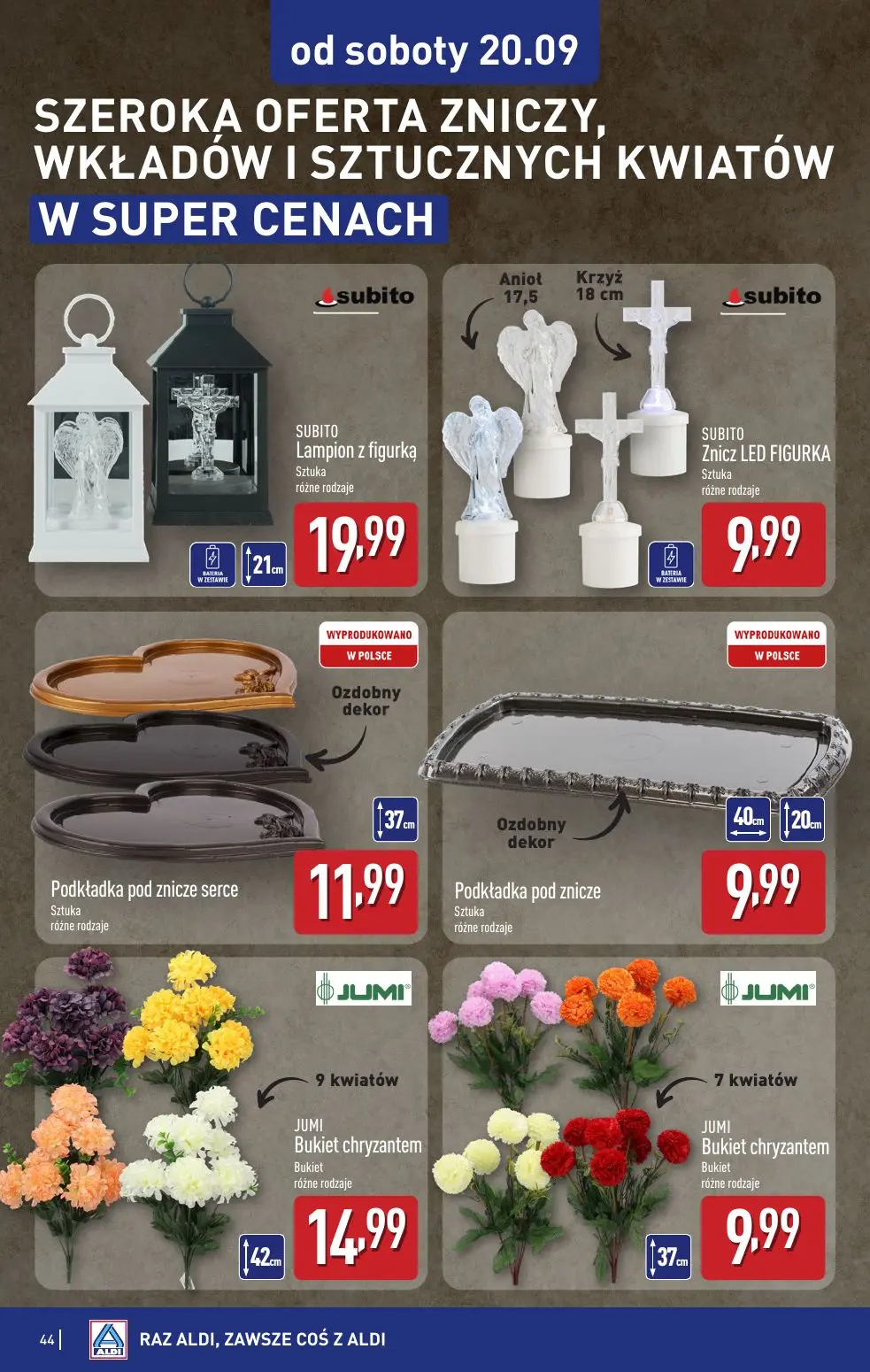 gazetka promocyjna ALDI Raz ALDI, zawsze coś z ALDI - Strona 44