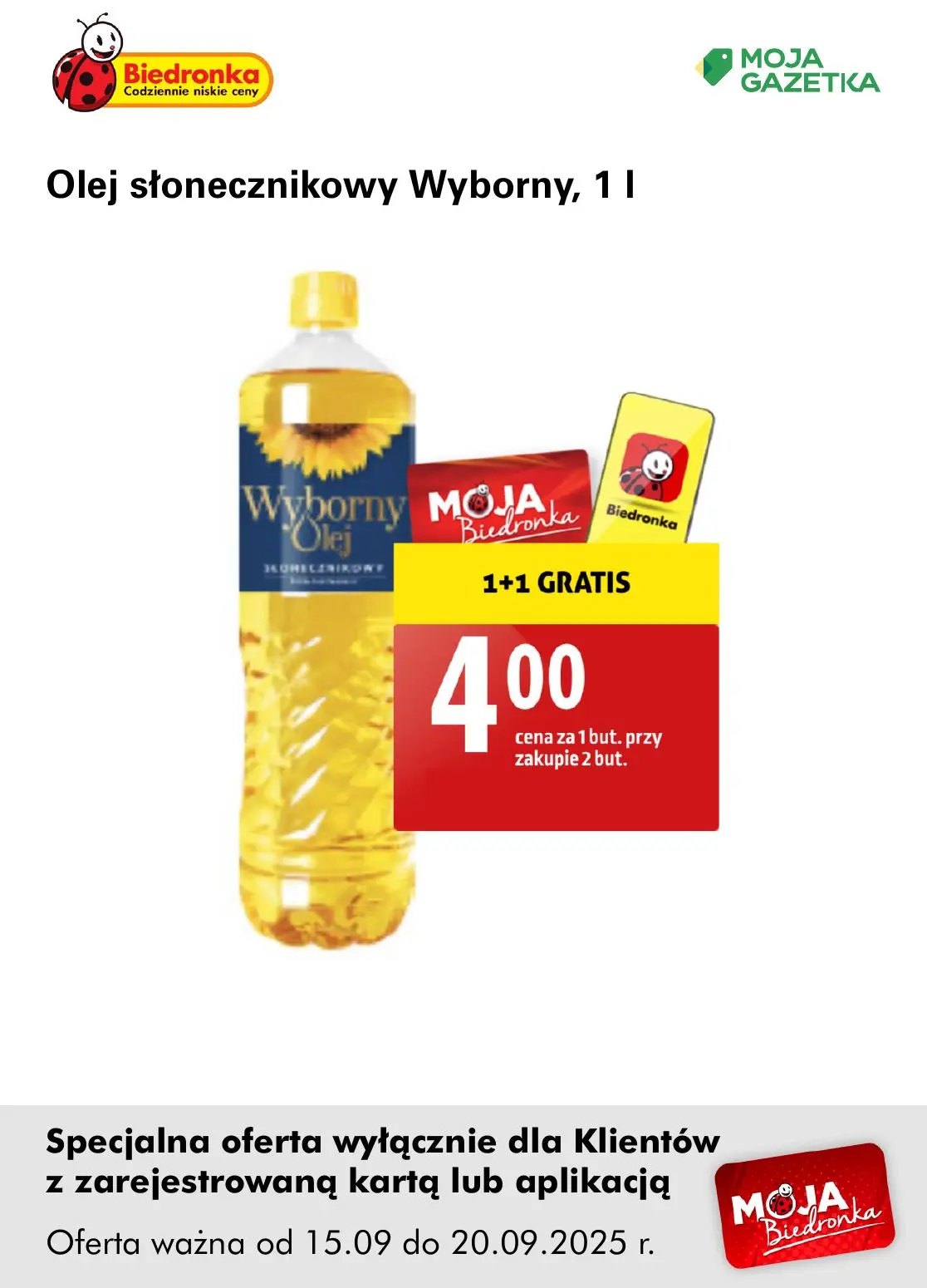 gazetka promocyjna Biedronka Oferta z kartą Moja Biedronka - Strona 5