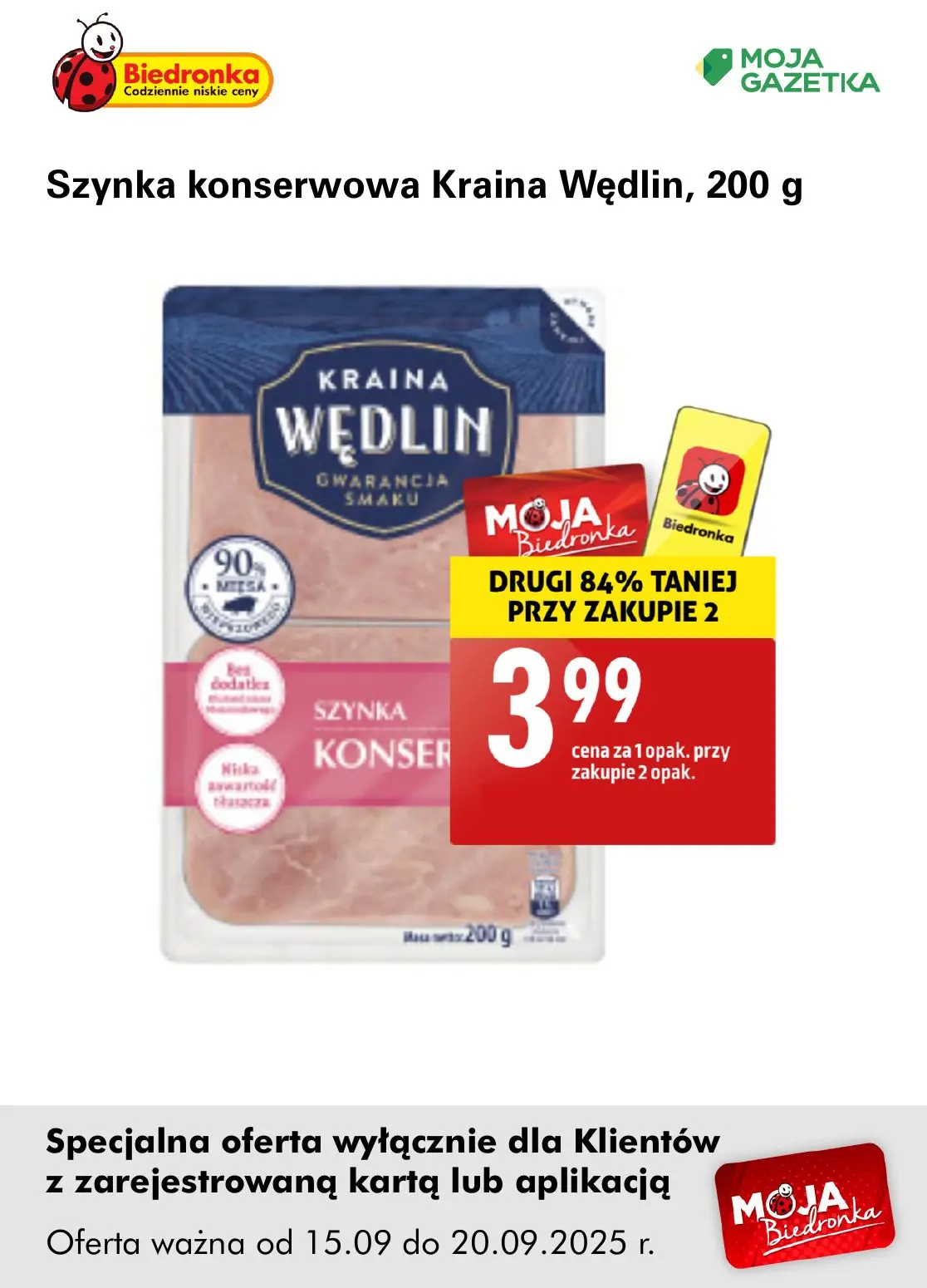 gazetka promocyjna Biedronka Oferta z kartą Moja Biedronka - Strona 6