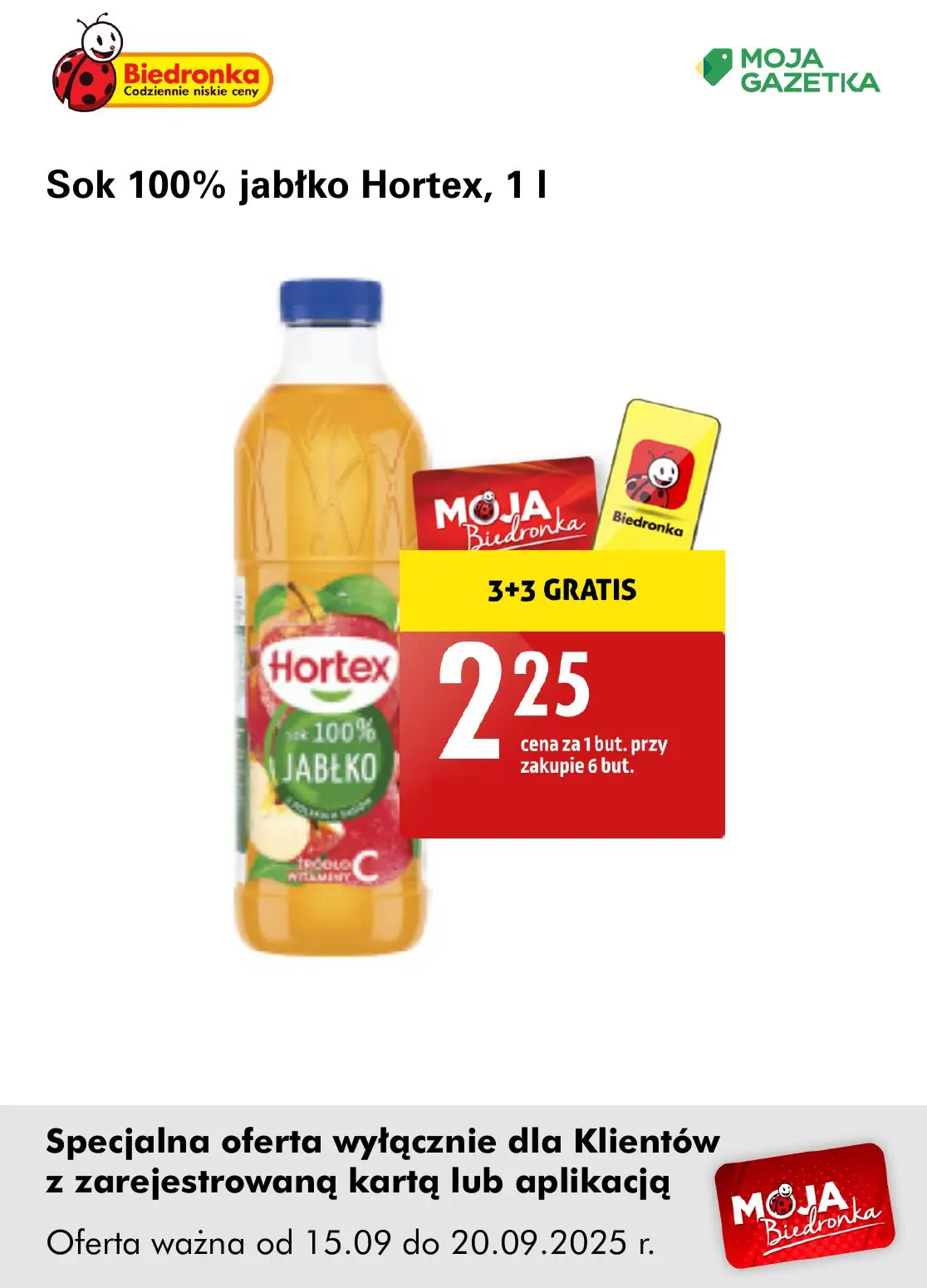 gazetka promocyjna Biedronka Oferta z kartą Moja Biedronka - Strona 8
