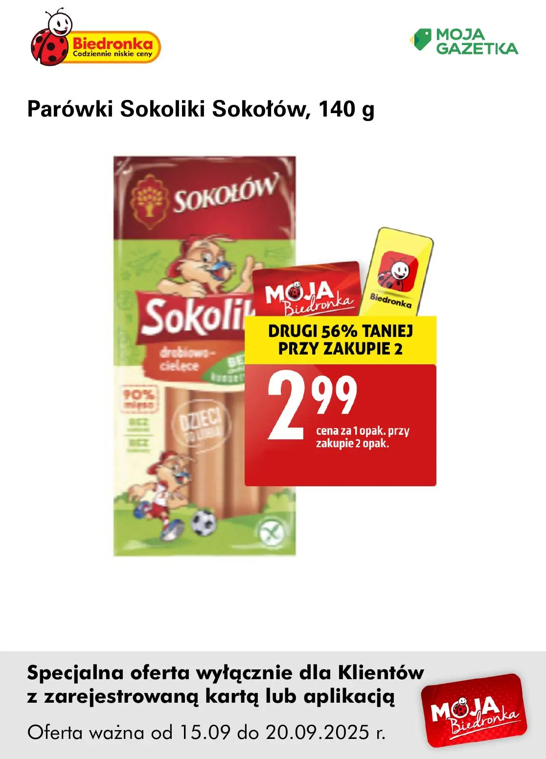 gazetka promocyjna Biedronka Oferta z kartą Moja Biedronka - Strona 18