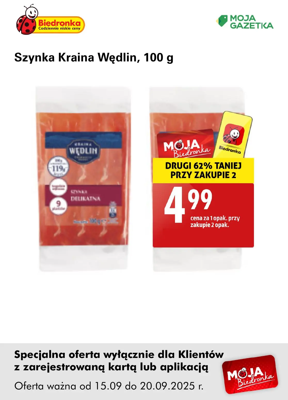 gazetka promocyjna Biedronka Oferta z kartą Moja Biedronka - Strona 19