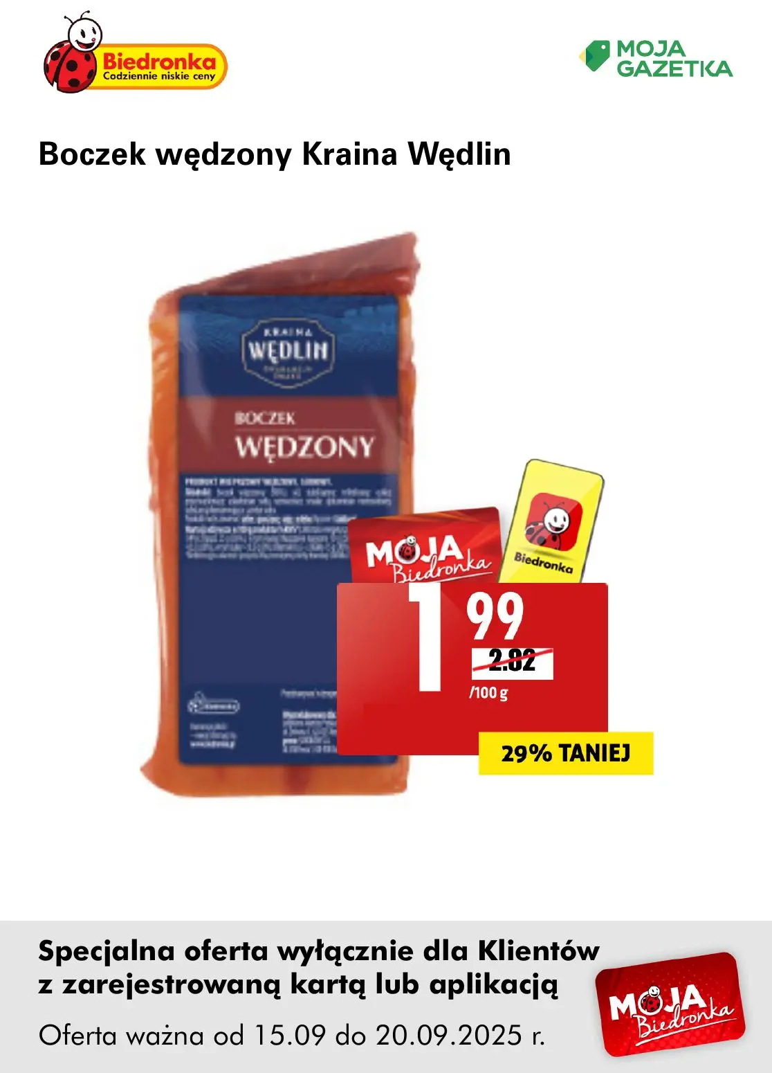 gazetka promocyjna Biedronka Oferta z kartą Moja Biedronka - Strona 21