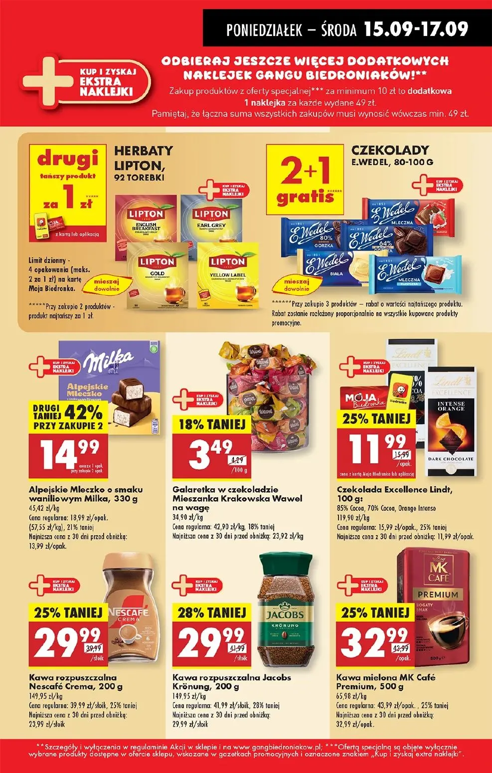 gazetka promocyjna Biedronka Lada tradycyjna. Od poniedziałku - Strona 13
