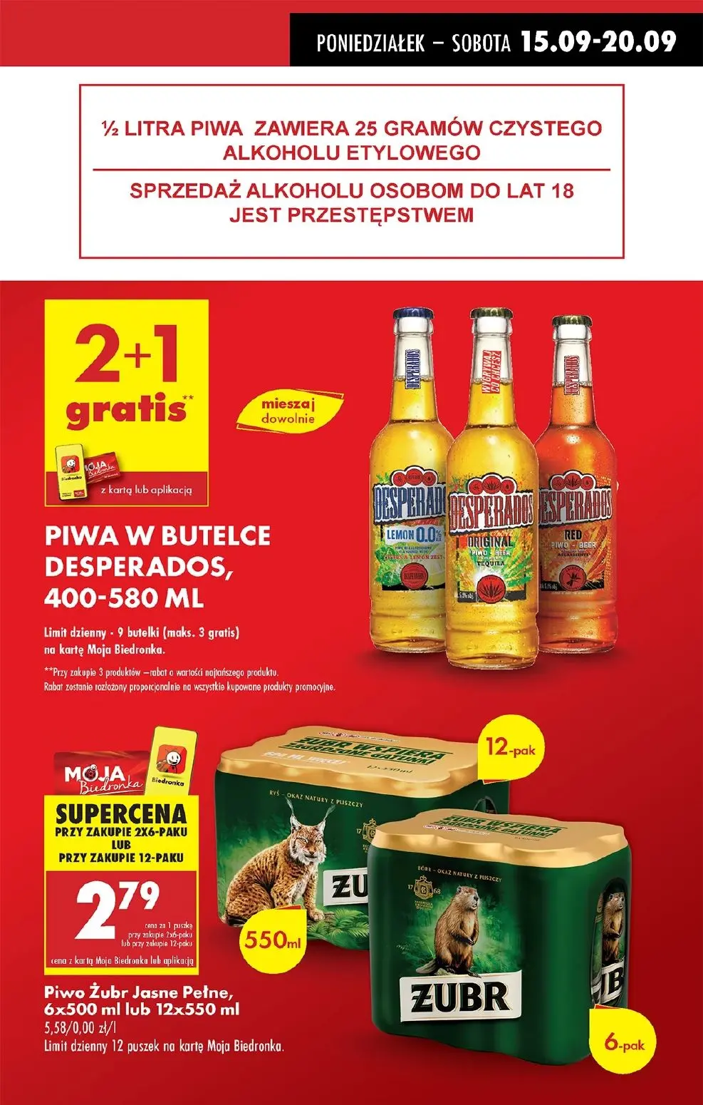 gazetka promocyjna Biedronka Od poniedziałku - Strona 11