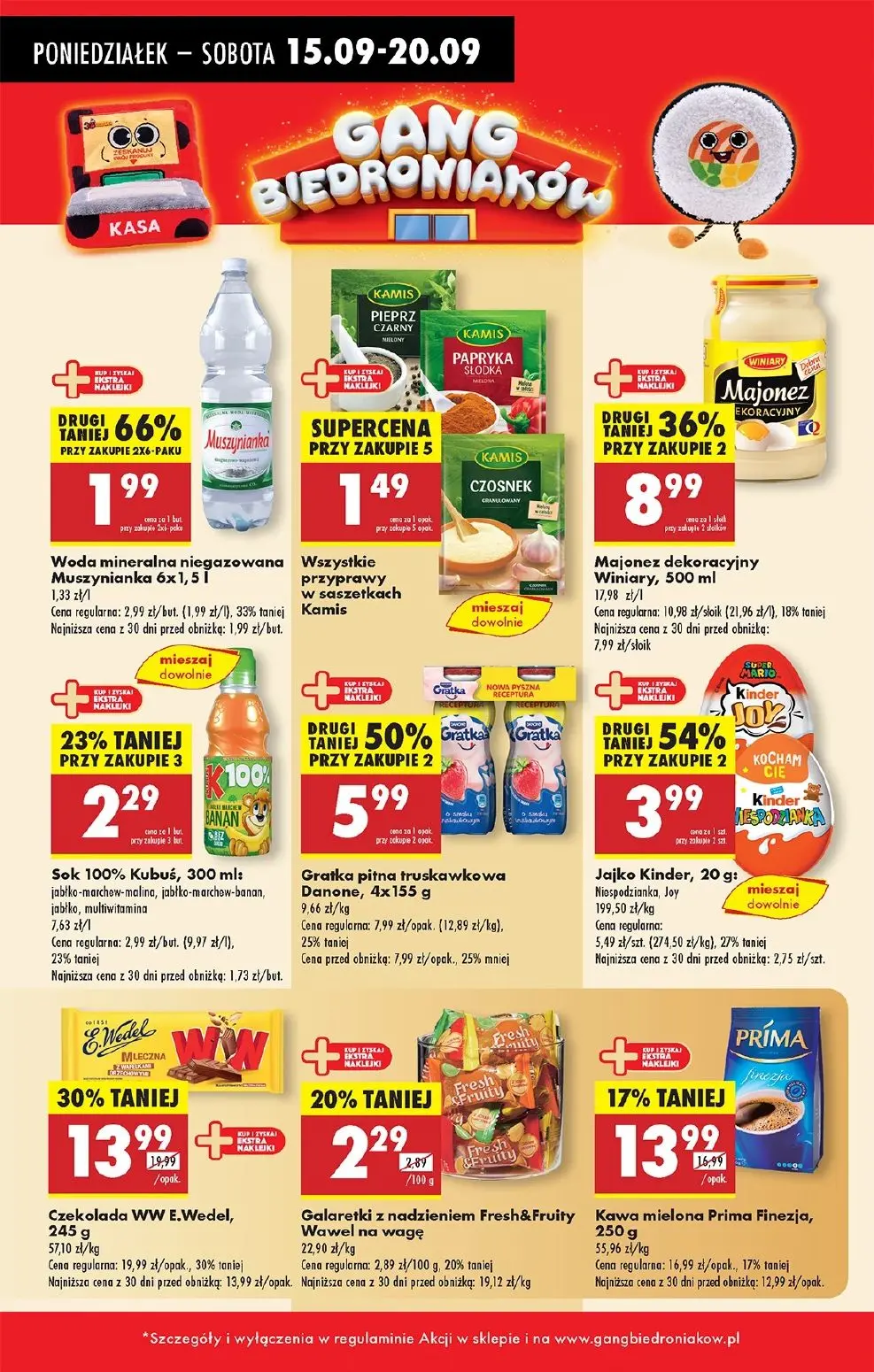 gazetka promocyjna Biedronka Od poniedziałku - Strona 14