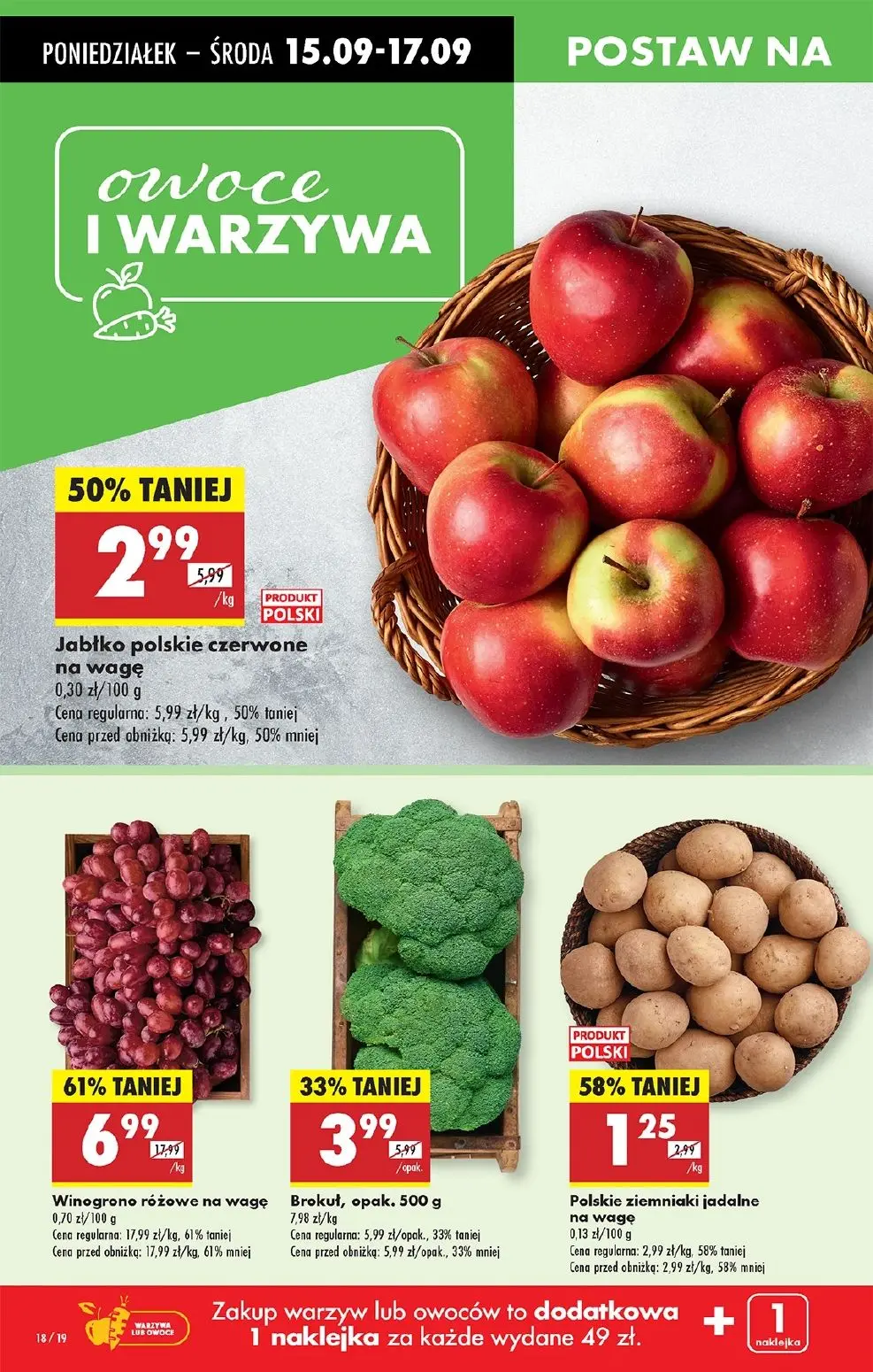 gazetka promocyjna Biedronka Od poniedziałku - Strona 22