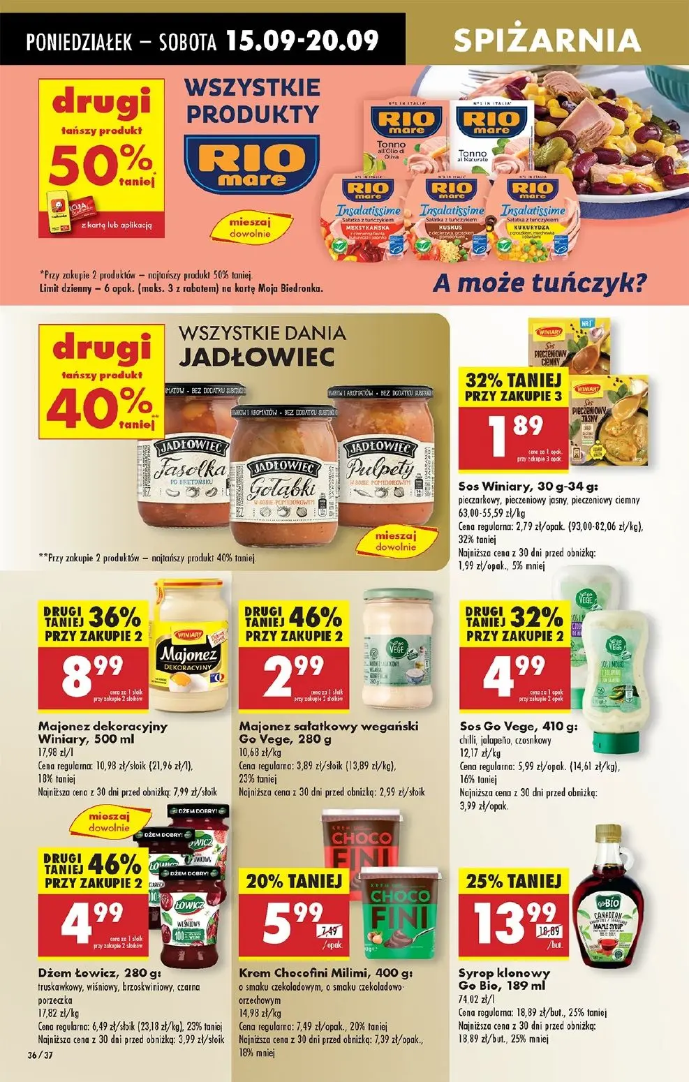gazetka promocyjna Biedronka Od poniedziałku - Strona 40