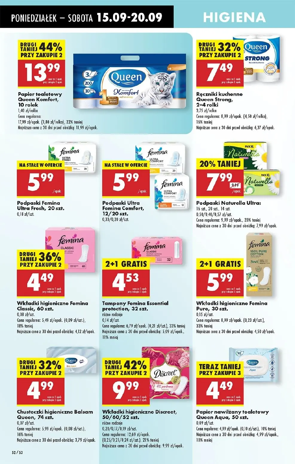 gazetka promocyjna Biedronka Od poniedziałku - Strona 56