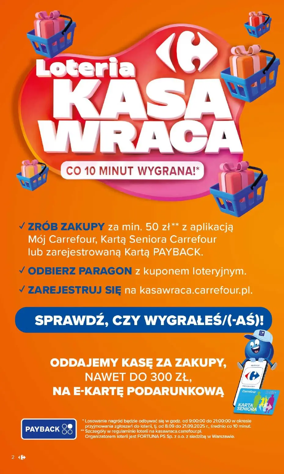 gazetka promocyjna Carrefour Kasa wraca - Strona 2