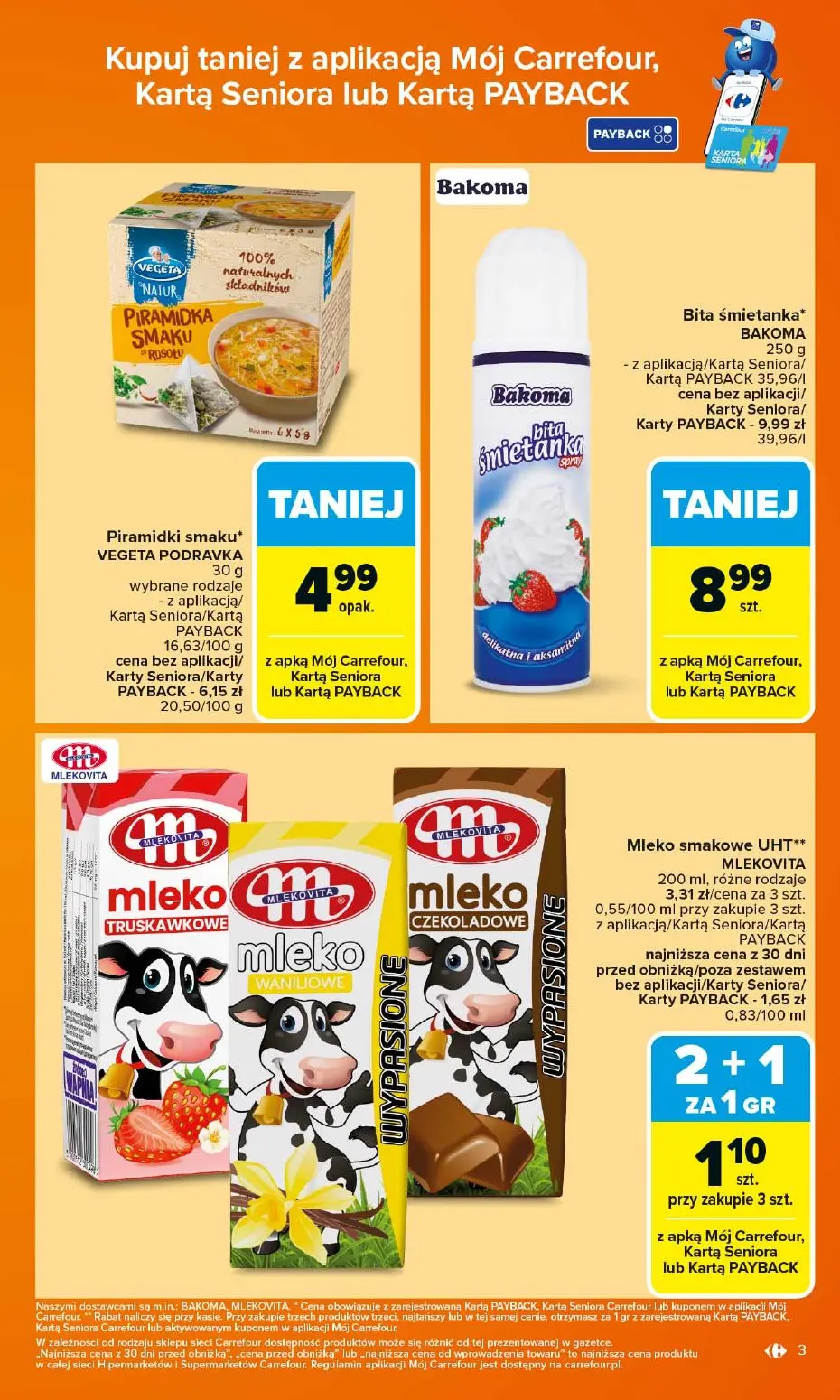 gazetka promocyjna Carrefour Kasa wraca - Strona 3