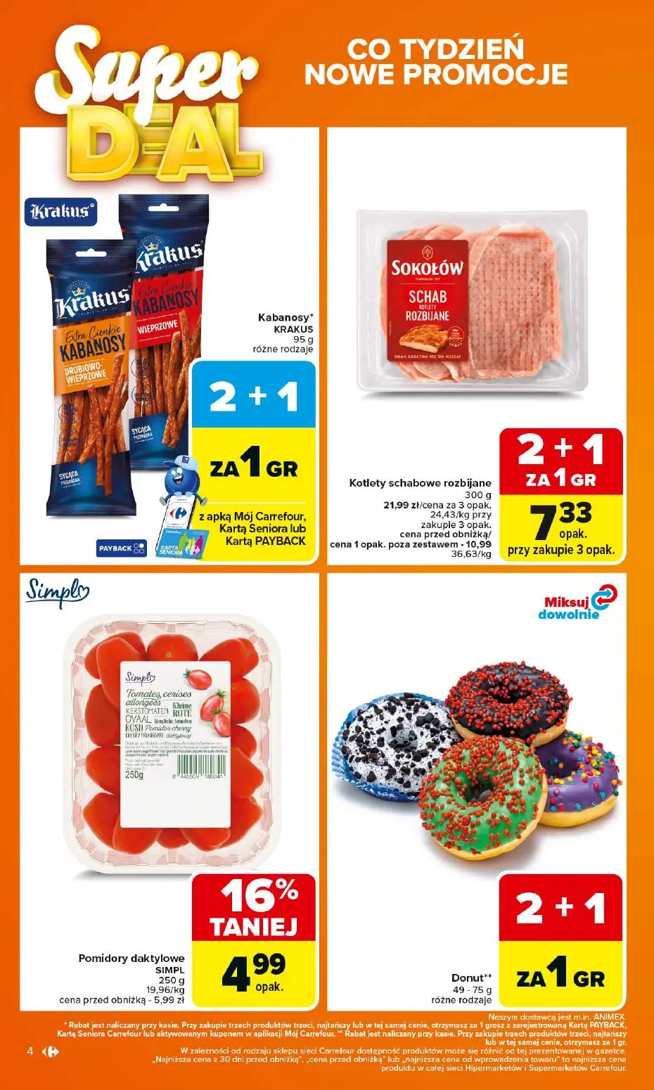gazetka promocyjna Carrefour Kasa wraca - Strona 4