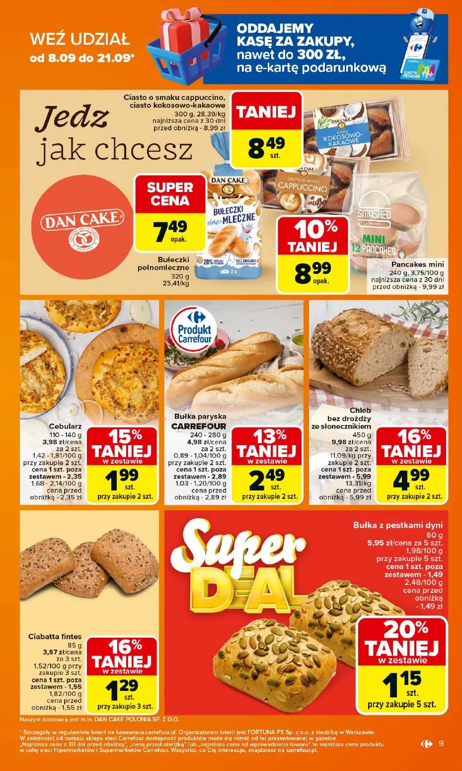 gazetka promocyjna Carrefour Kasa wraca - Strona 9