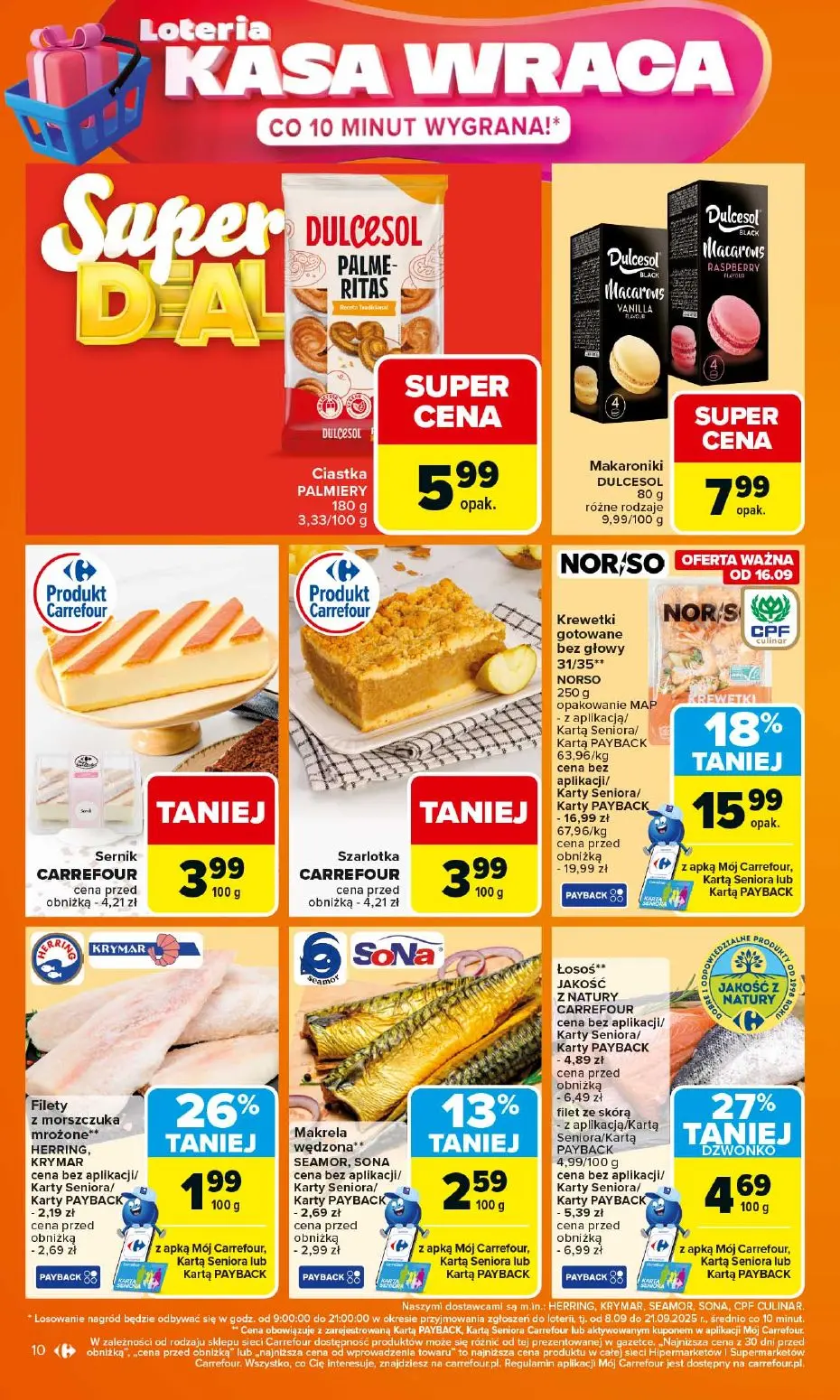 gazetka promocyjna Carrefour Kasa wraca - Strona 10