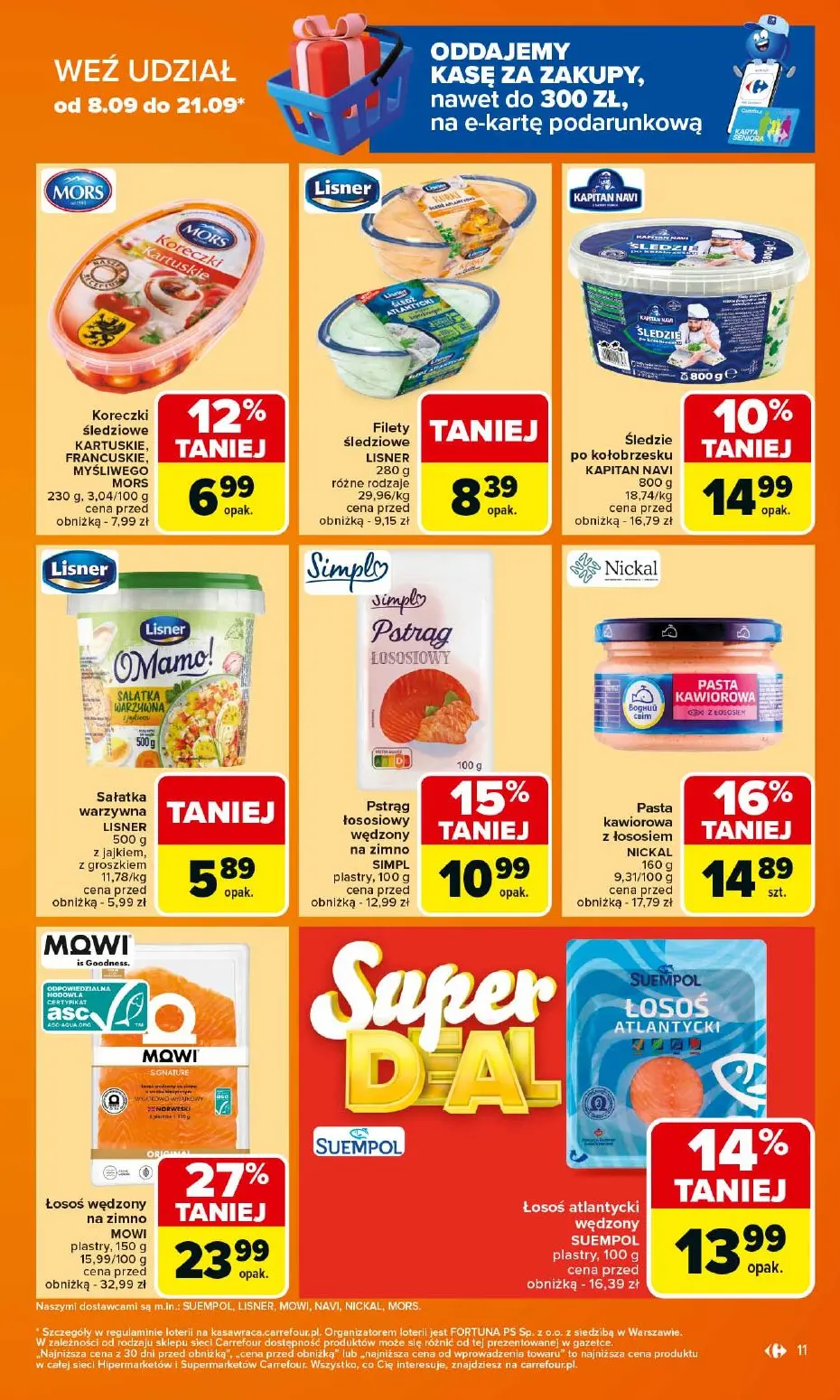 gazetka promocyjna Carrefour Kasa wraca - Strona 11