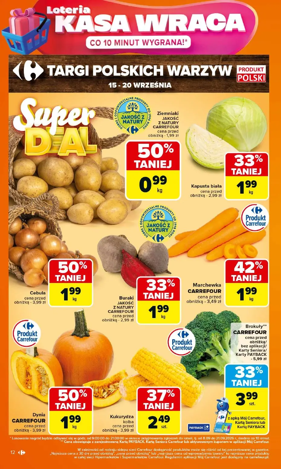 gazetka promocyjna Carrefour Kasa wraca - Strona 12
