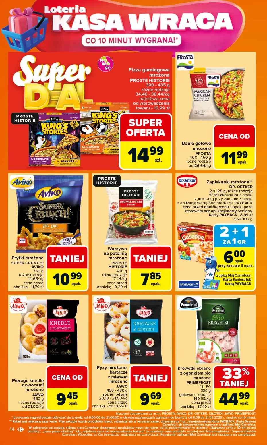 gazetka promocyjna Carrefour Kasa wraca - Strona 14