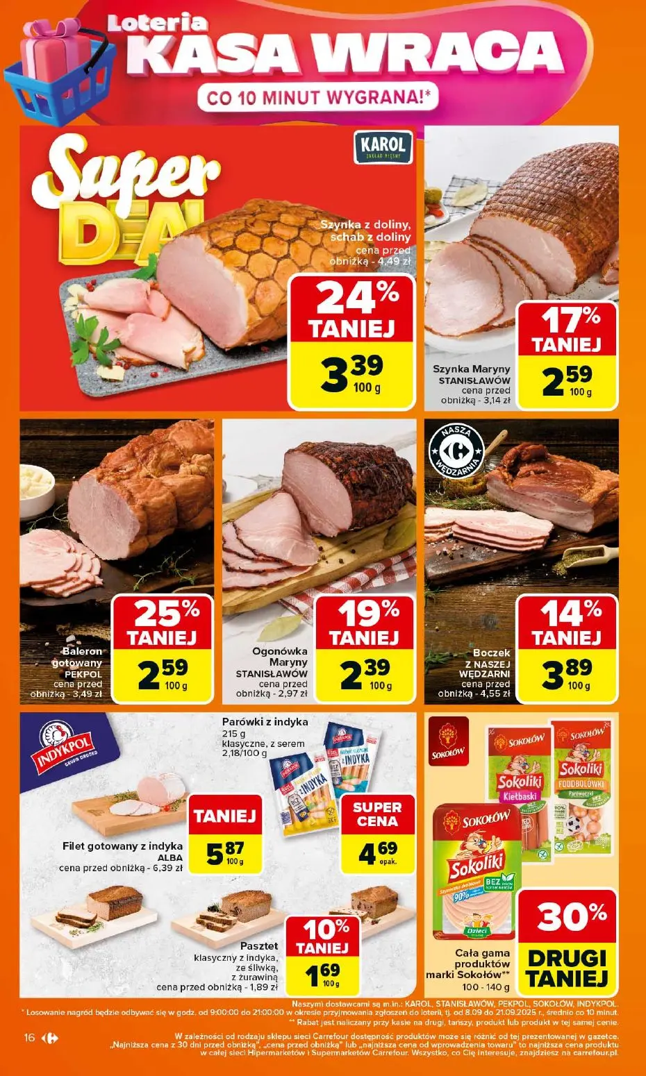 gazetka promocyjna Carrefour Kasa wraca - Strona 16