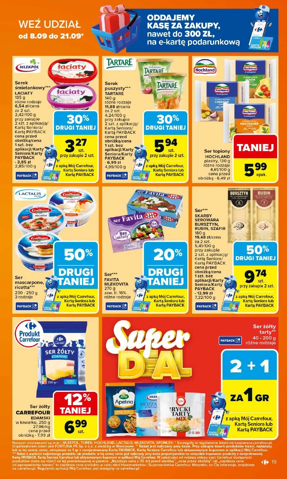 gazetka promocyjna Carrefour Kasa wraca - Strona 19