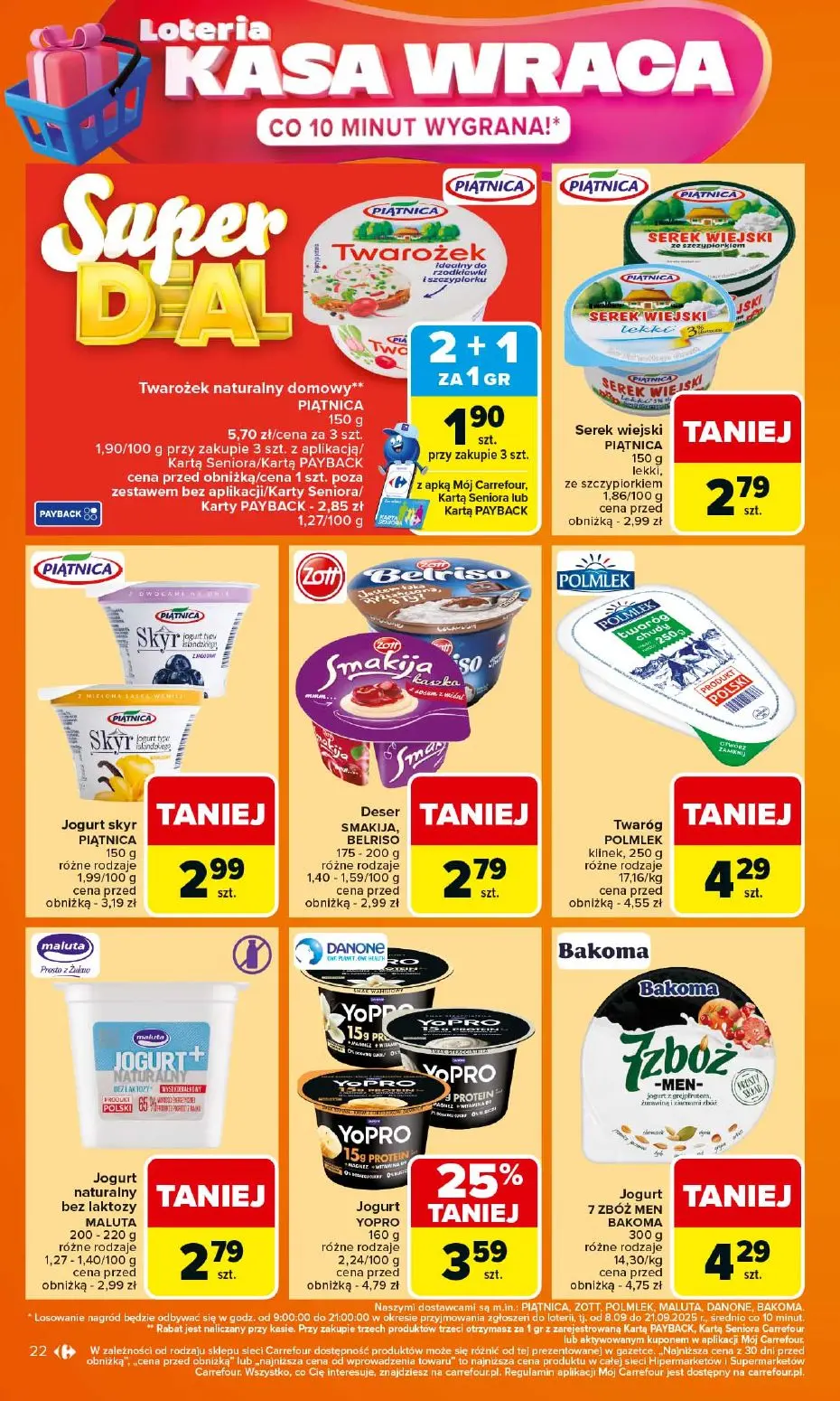 gazetka promocyjna Carrefour Kasa wraca - Strona 22