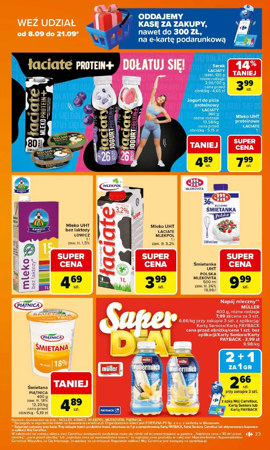 gazetka promocyjna Carrefour Kasa wraca - Strona 23