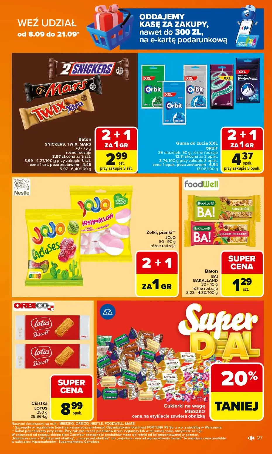 gazetka promocyjna Carrefour Kasa wraca - Strona 27