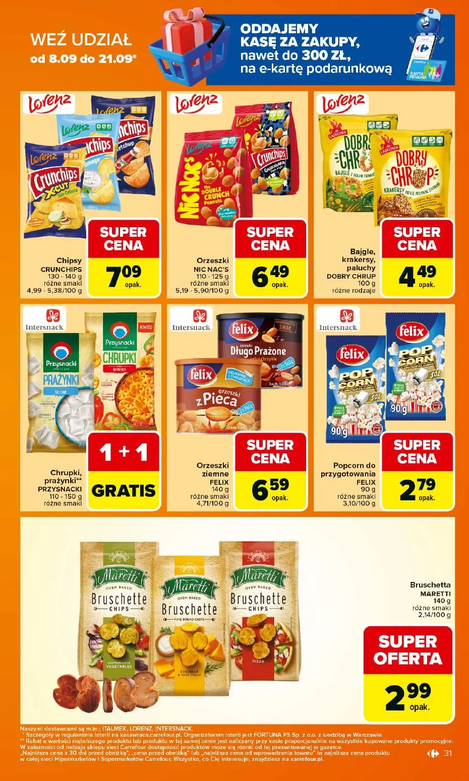 gazetka promocyjna Carrefour Kasa wraca - Strona 31