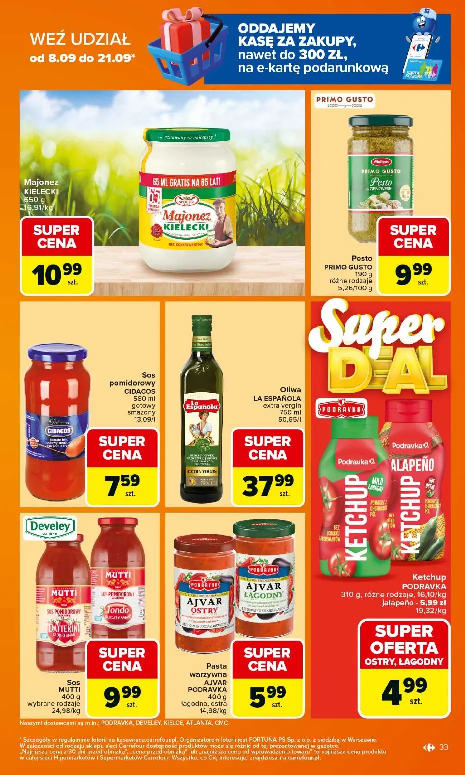 gazetka promocyjna Carrefour Kasa wraca - Strona 33