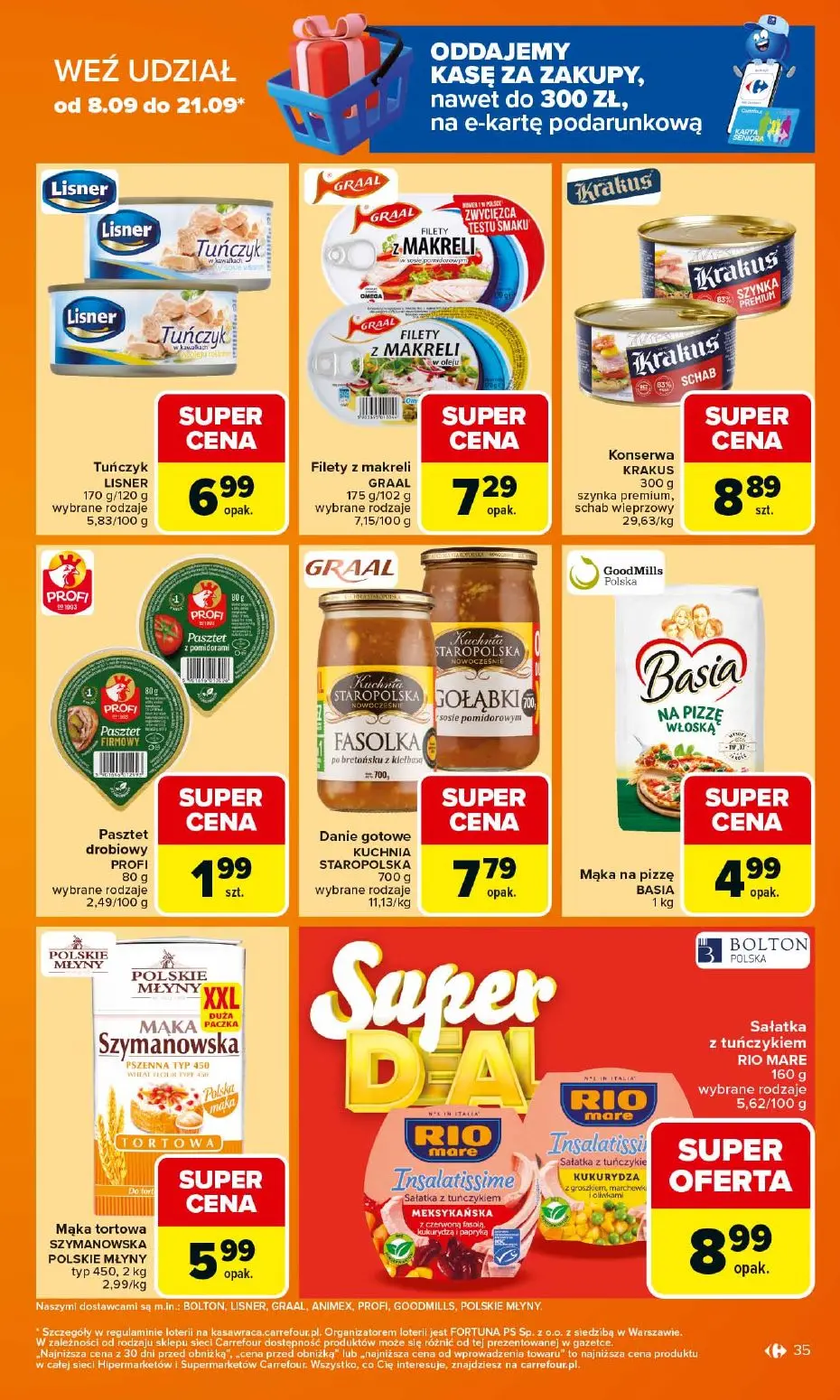 gazetka promocyjna Carrefour Kasa wraca - Strona 35