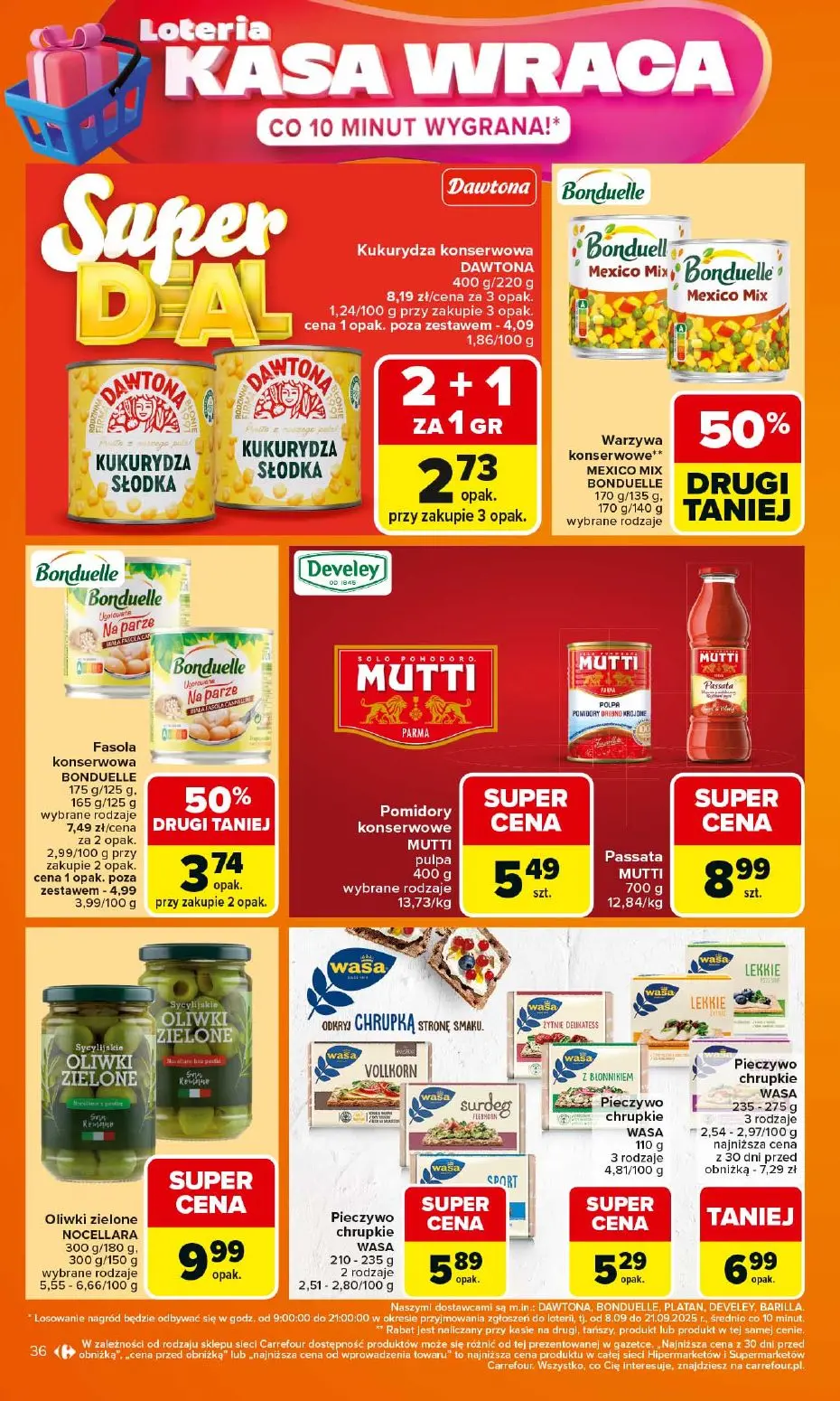 gazetka promocyjna Carrefour Kasa wraca - Strona 36