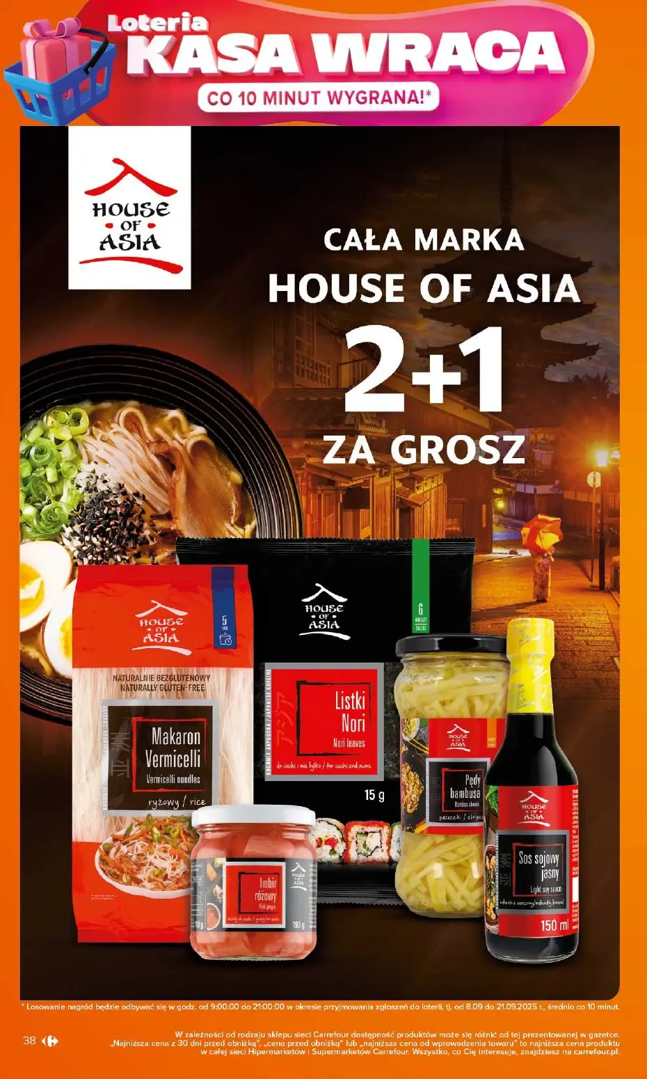 gazetka promocyjna Carrefour Kasa wraca - Strona 38