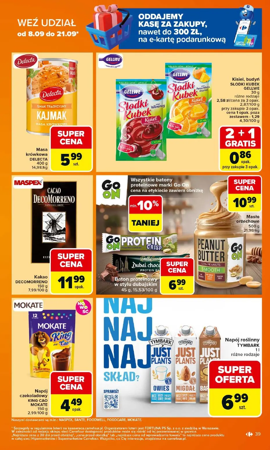 gazetka promocyjna Carrefour Kasa wraca - Strona 39