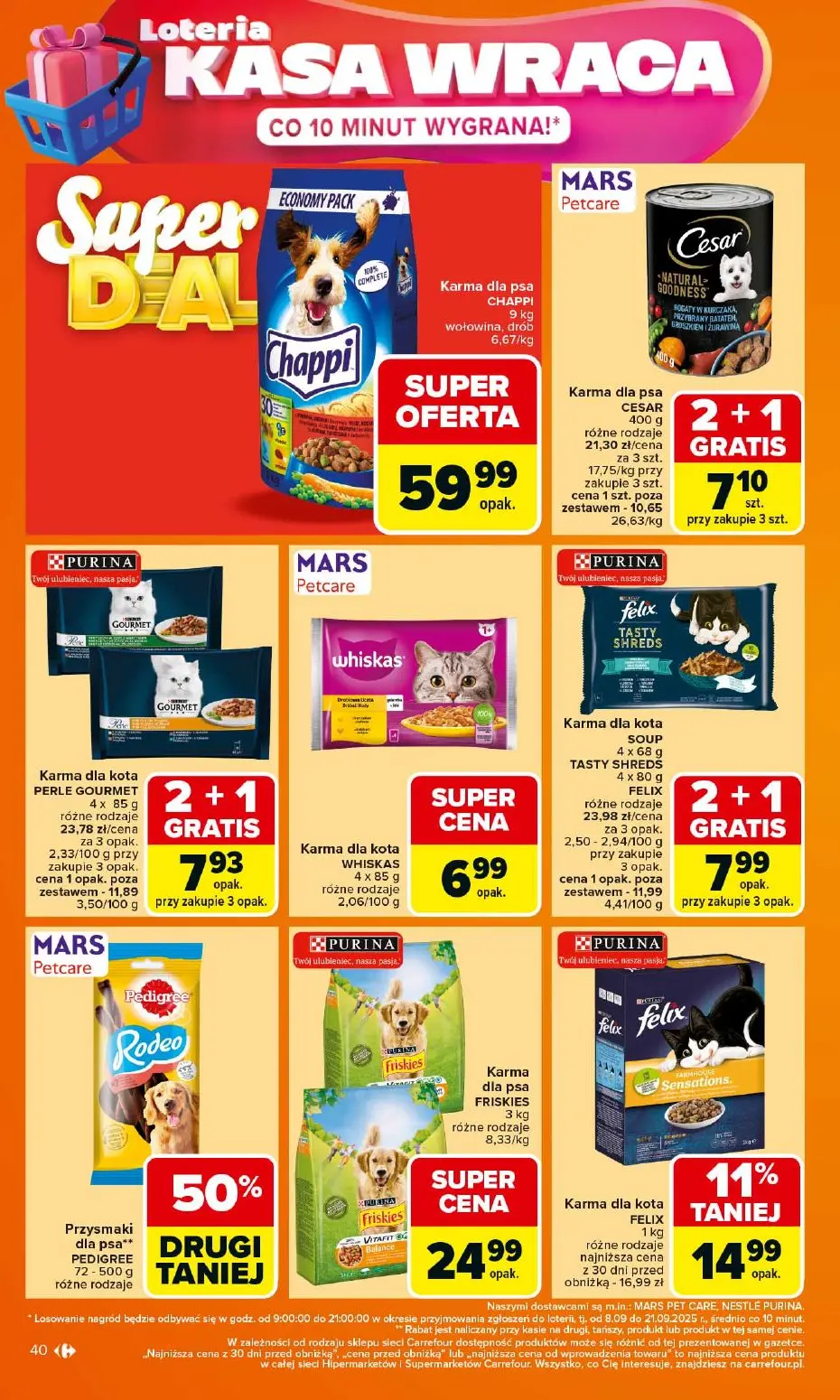 gazetka promocyjna Carrefour Kasa wraca - Strona 40