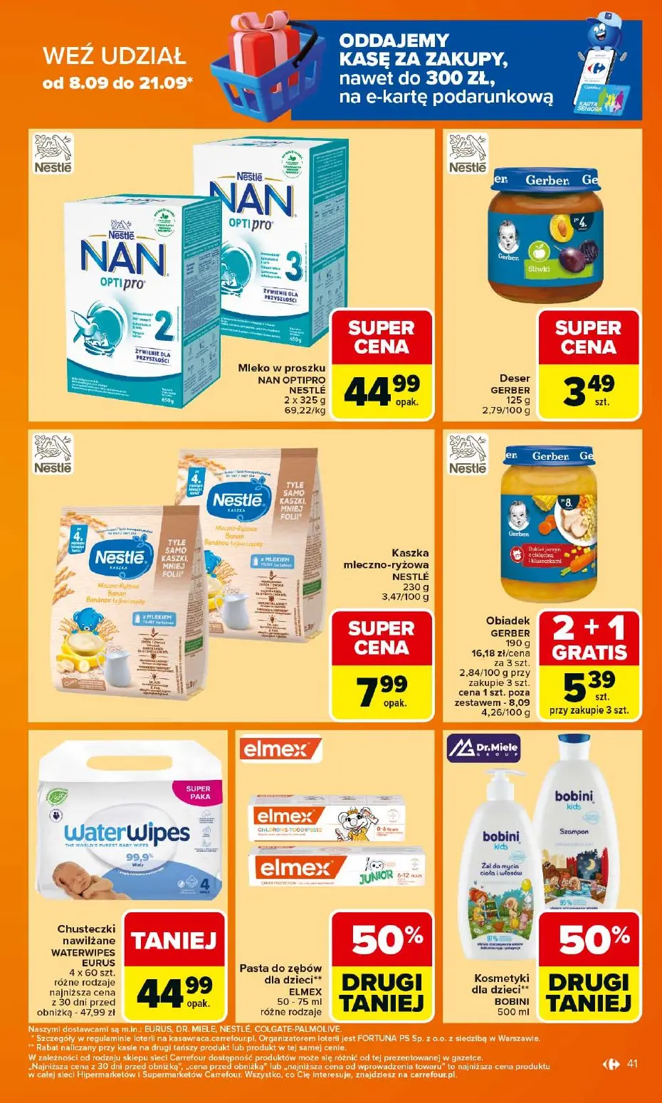 gazetka promocyjna Carrefour Kasa wraca - Strona 41