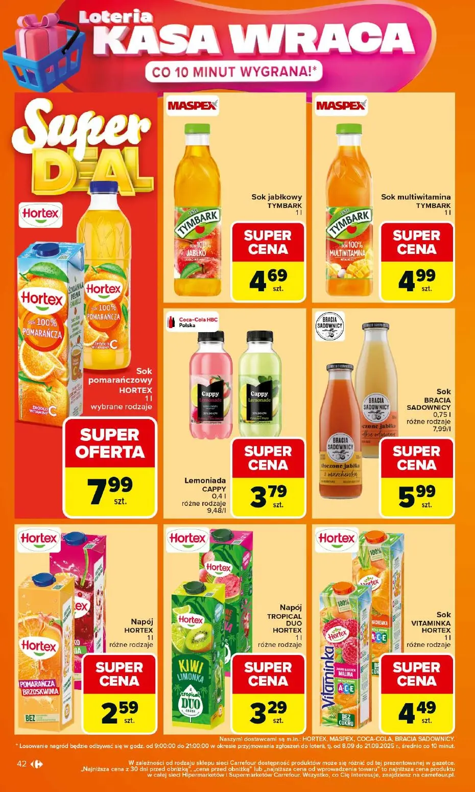 gazetka promocyjna Carrefour Kasa wraca - Strona 42