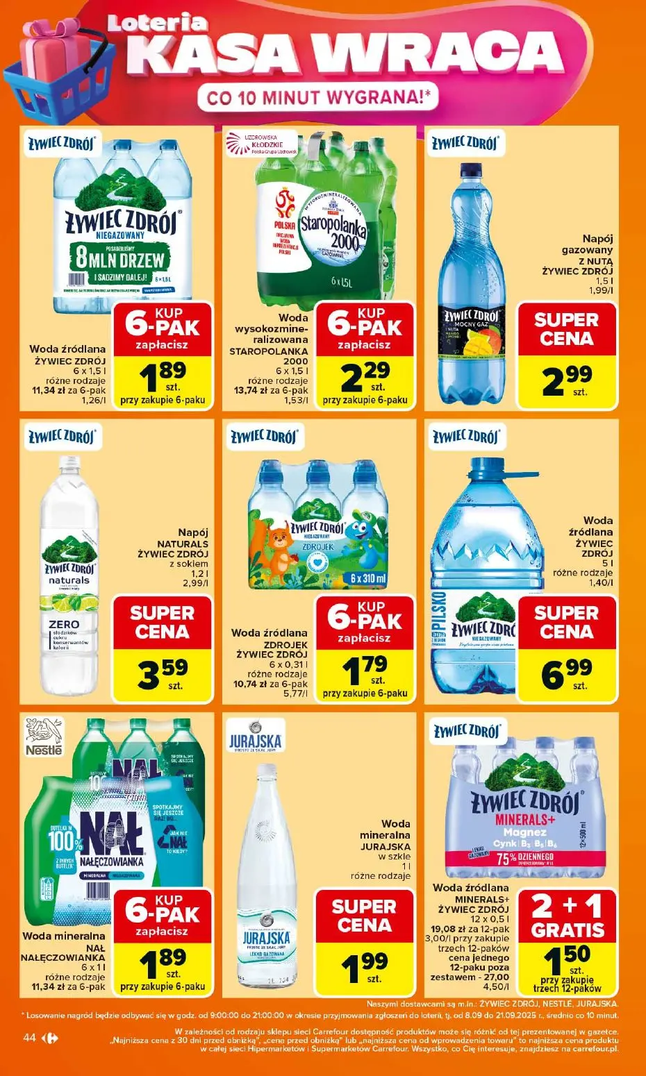 gazetka promocyjna Carrefour Kasa wraca - Strona 44