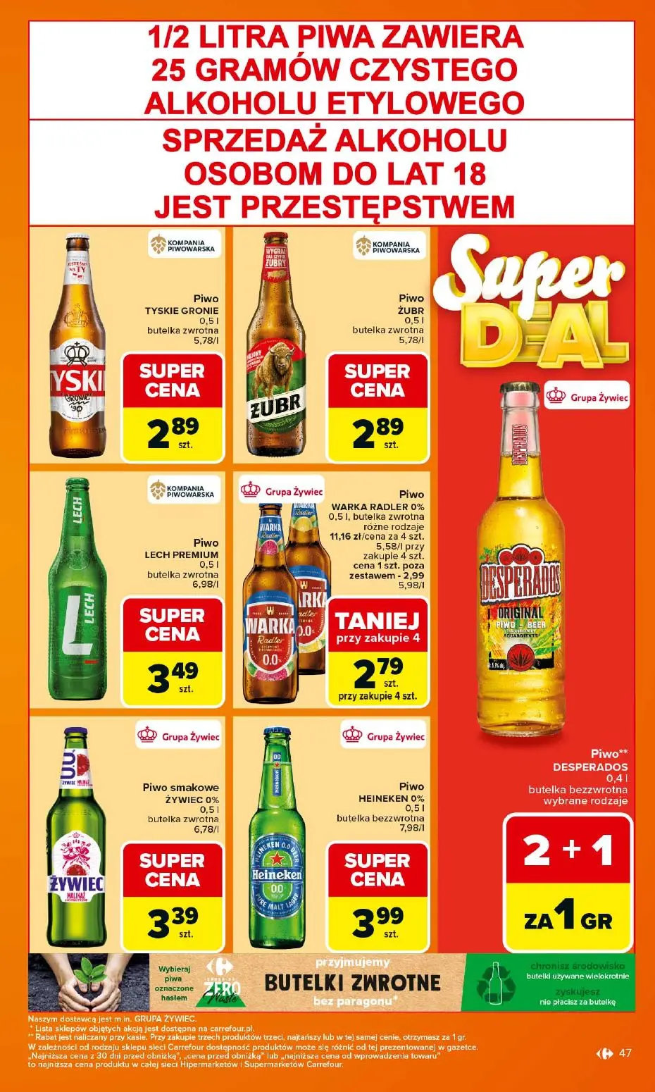 gazetka promocyjna Carrefour Kasa wraca - Strona 47