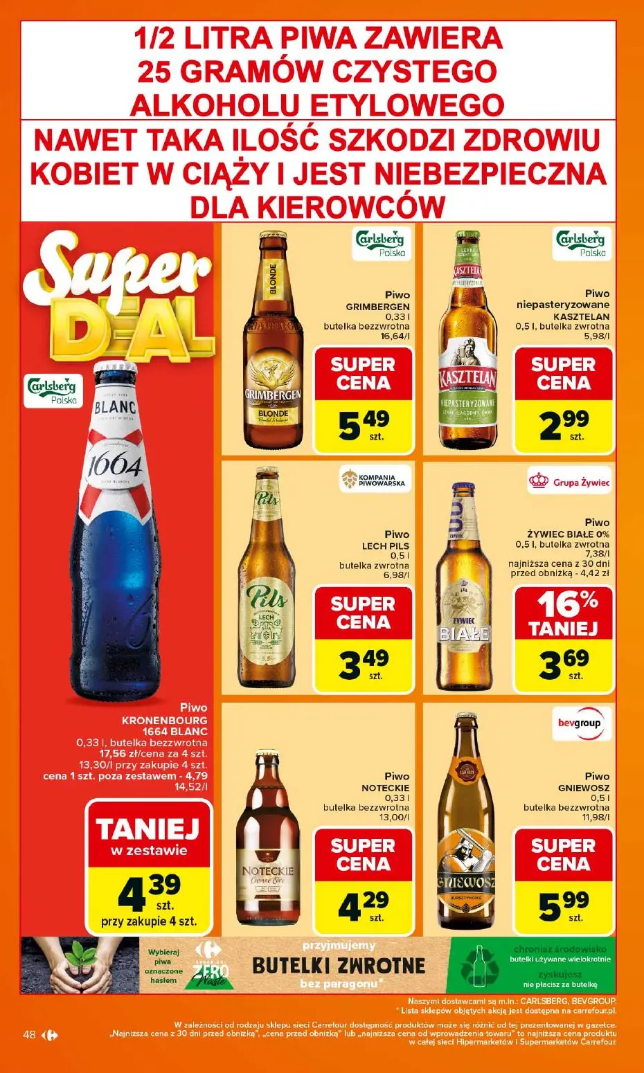 gazetka promocyjna Carrefour Kasa wraca - Strona 48