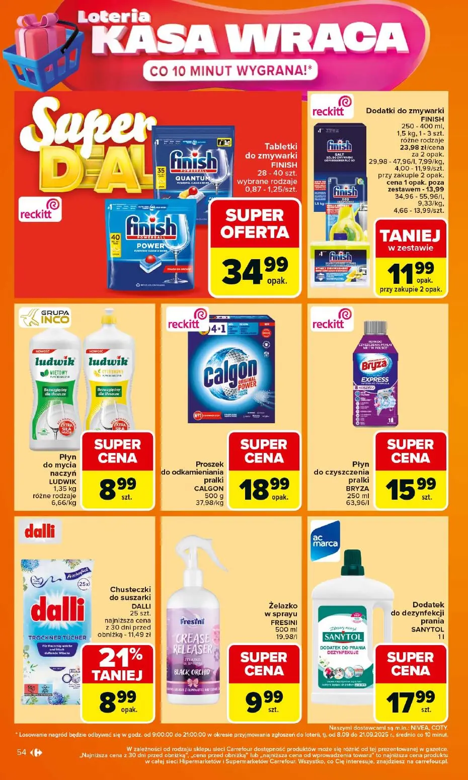 gazetka promocyjna Carrefour Kasa wraca - Strona 54
