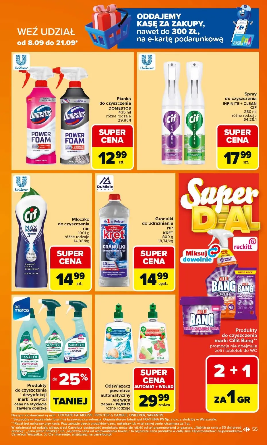 gazetka promocyjna Carrefour Kasa wraca - Strona 55