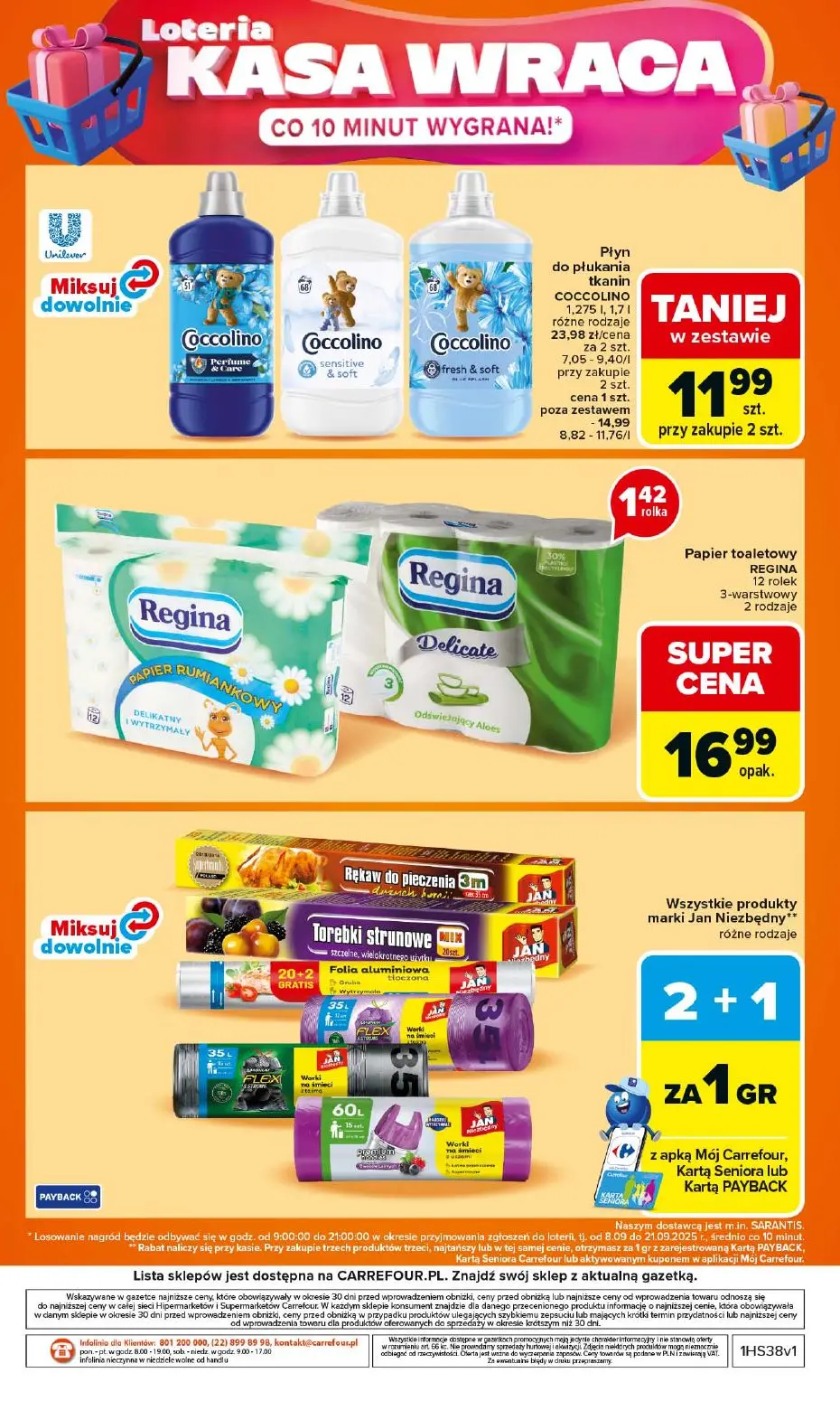 gazetka promocyjna Carrefour Kasa wraca - Strona 56