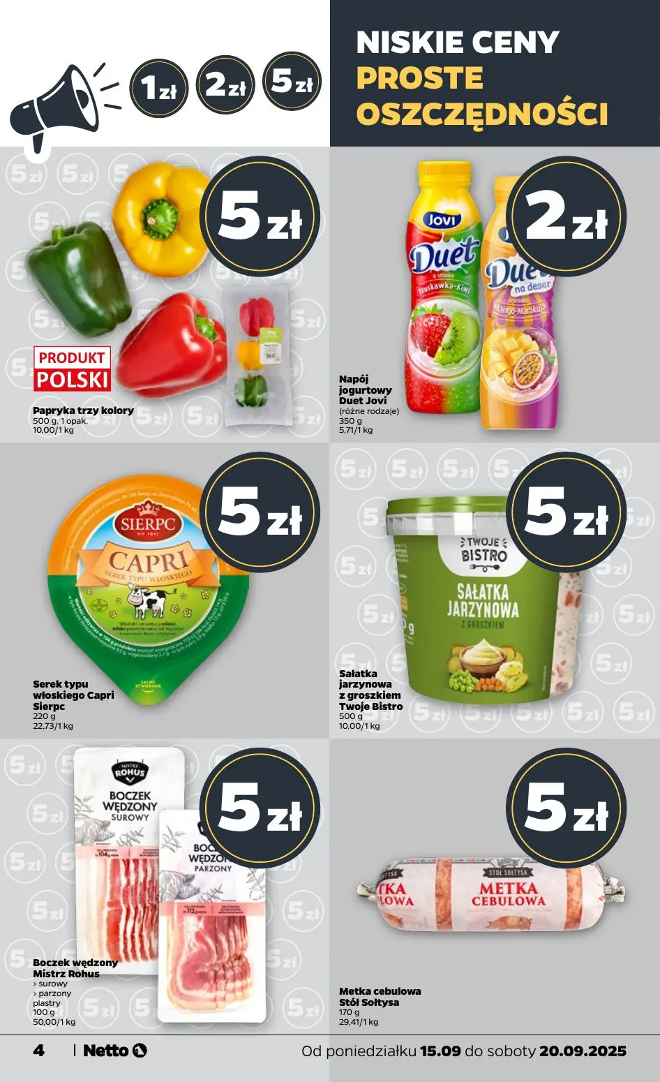 gazetka promocyjna NETTO Tanio i świeżo - Strona 4