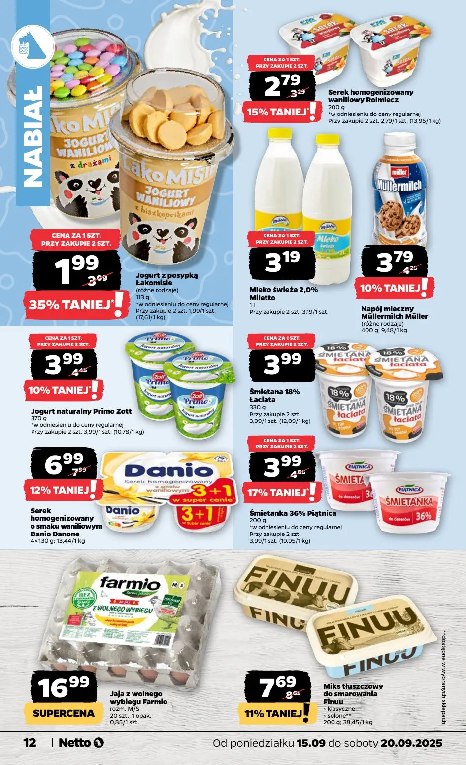 gazetka promocyjna NETTO Tanio i świeżo - Strona 12