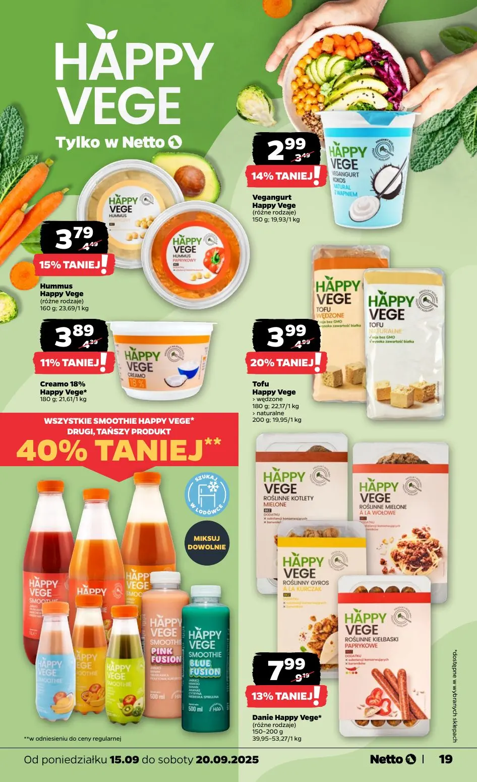 gazetka promocyjna NETTO Tanio i świeżo - Strona 19