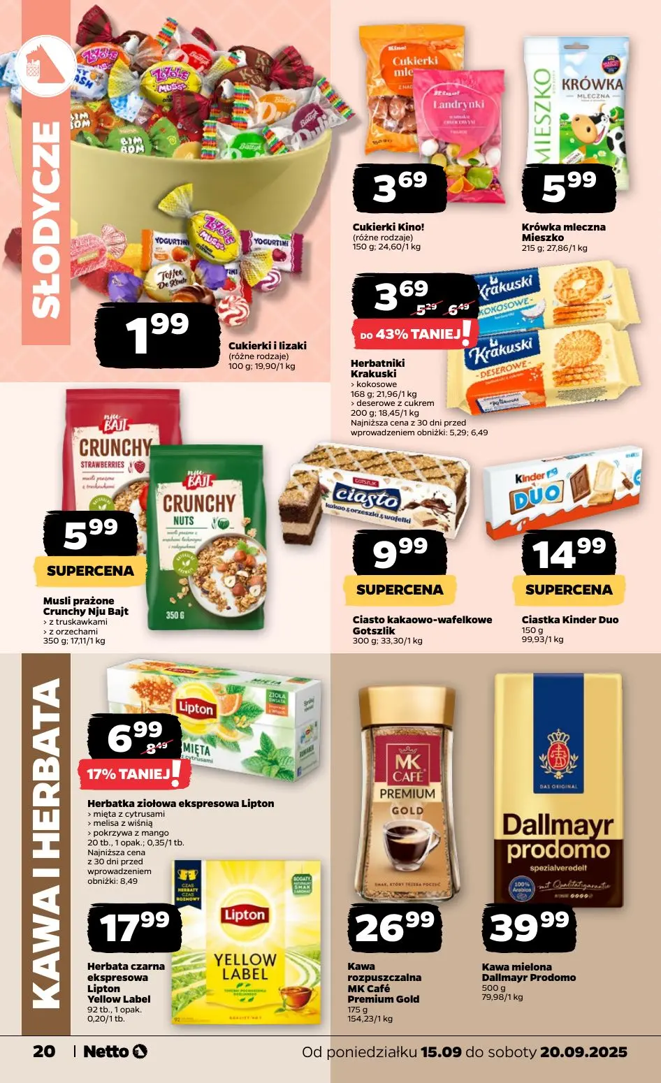 gazetka promocyjna NETTO Tanio i świeżo - Strona 20