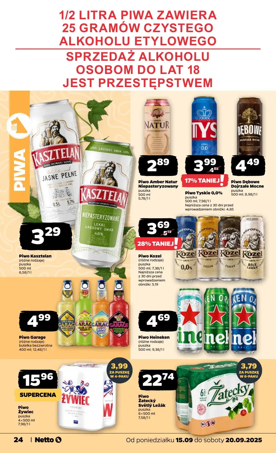 gazetka promocyjna NETTO Tanio i świeżo - Strona 24