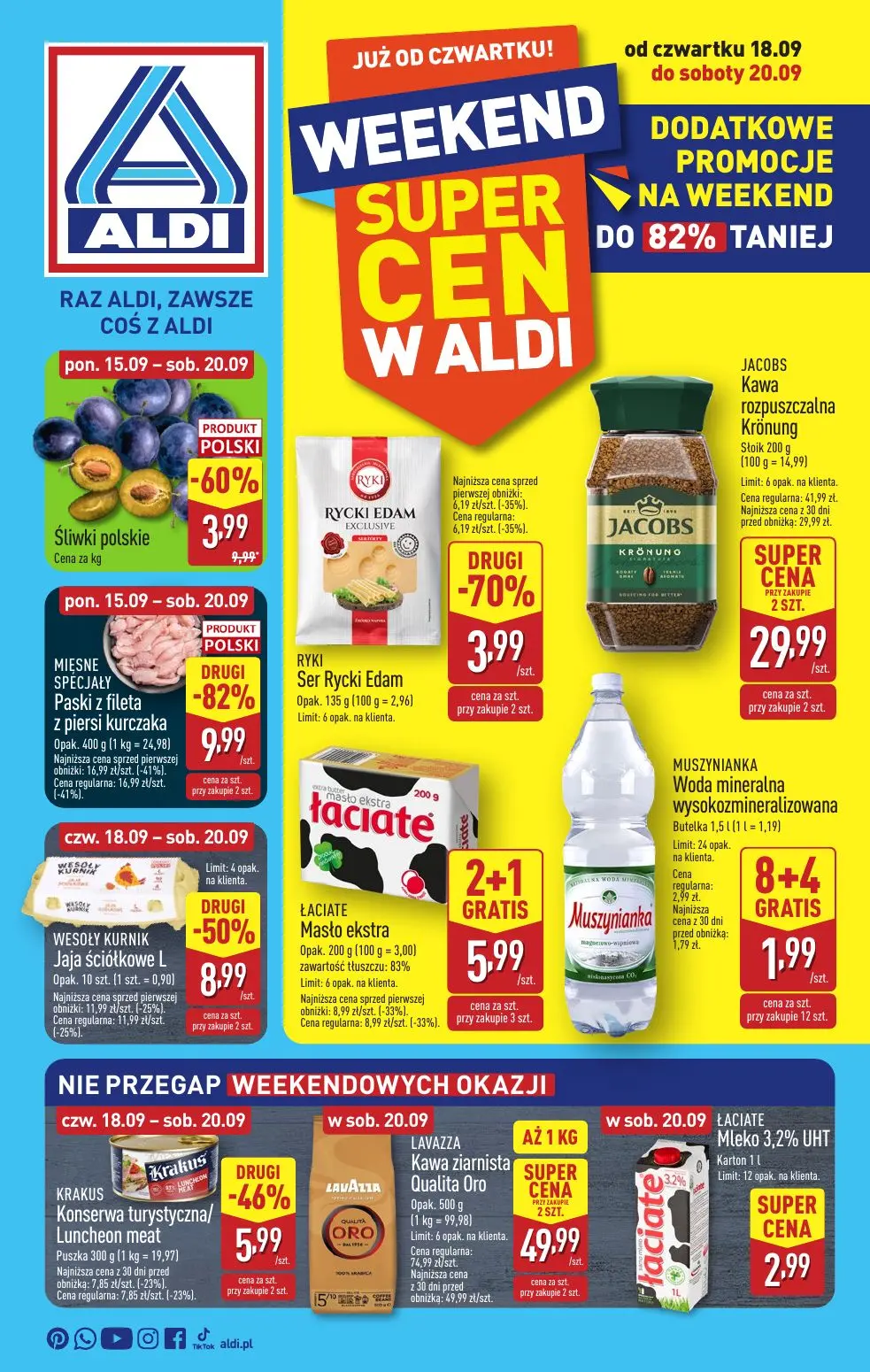 gazetka promocyjna ALDI Oferta na WEEKEND - Strona 1